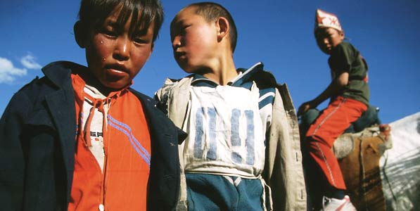 Kinder werden ziemlich schnell erwachsen